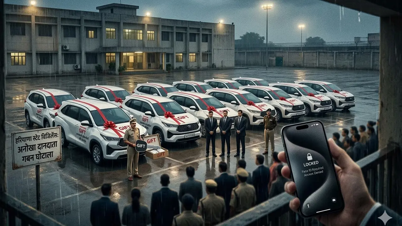 Haryana Embezzlement Case, Innova Hycross Gift news