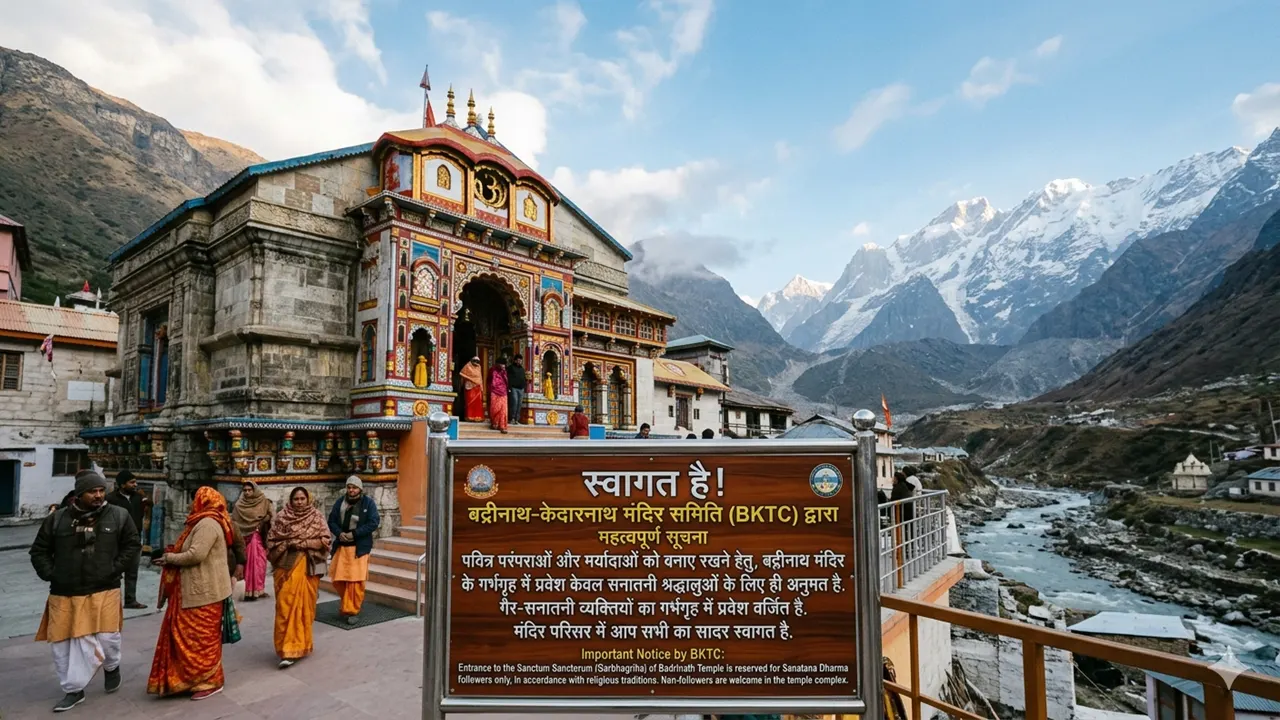 Kedarnath Badrinath entry rules 2026