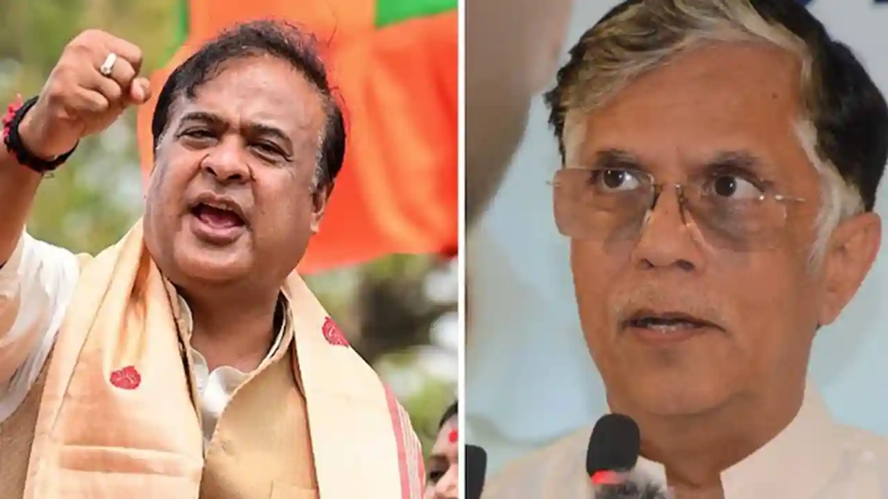 Assam Police at Pawan Khera Home