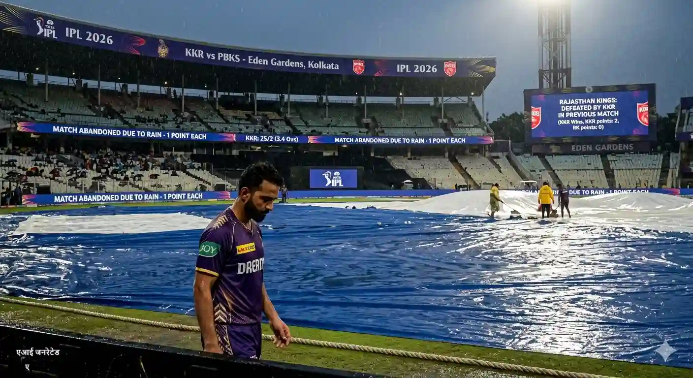 KKR vs PBKS IPL 2026 Match Update