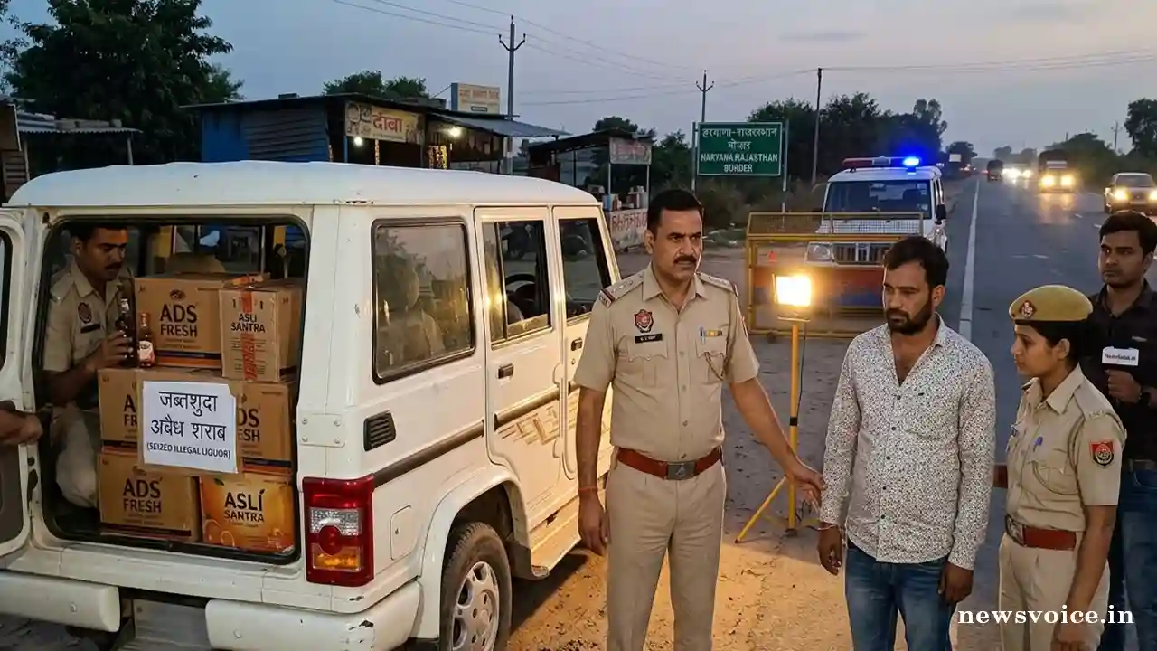 Liquor Smuggling Rewari