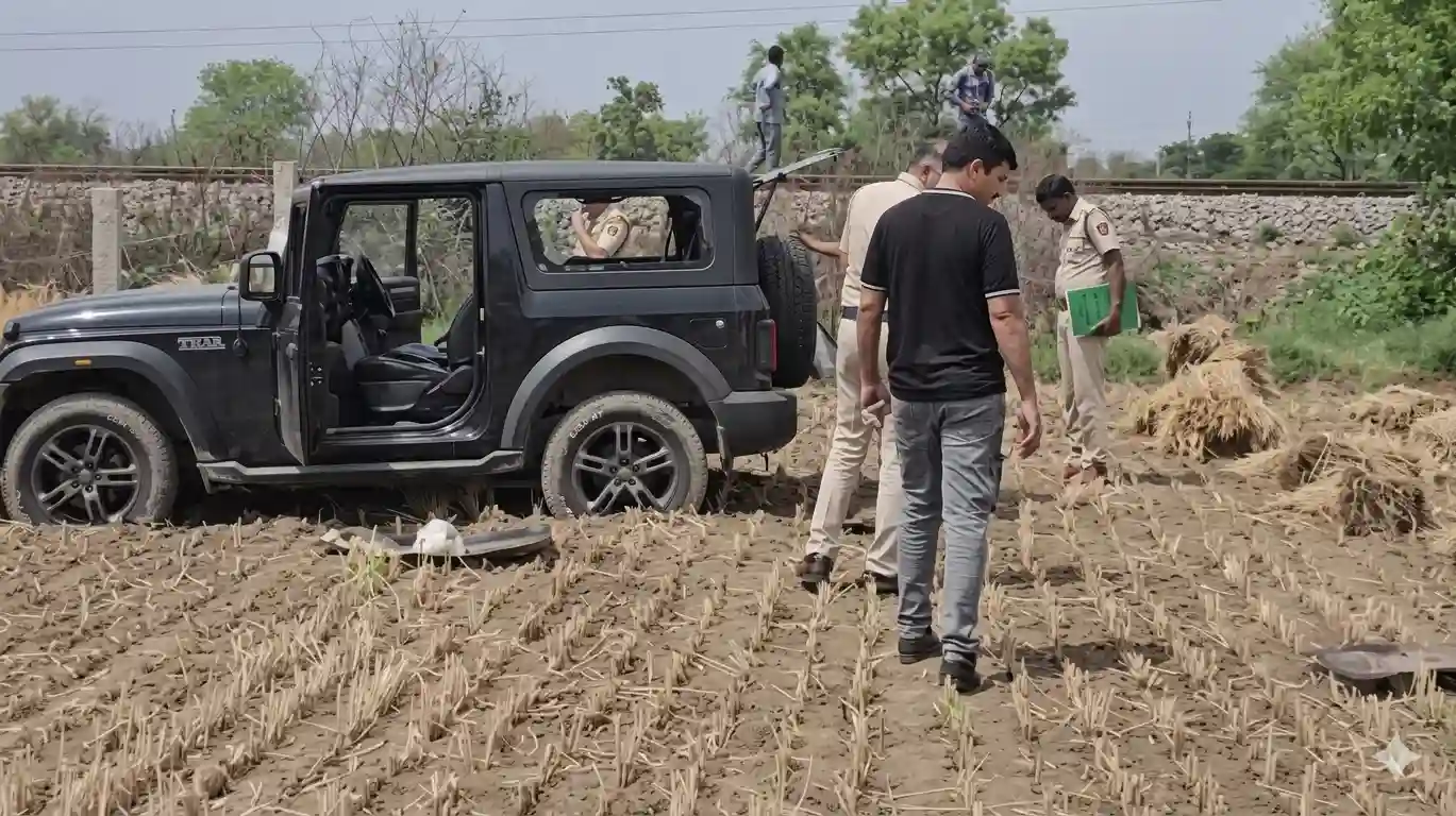 Rewari News Today: खेतों में मिली लावारिस थार का मामला बना पहेली, गुरुग्राम कनेक्शन आने के बाद पुलिस की जांच तेज