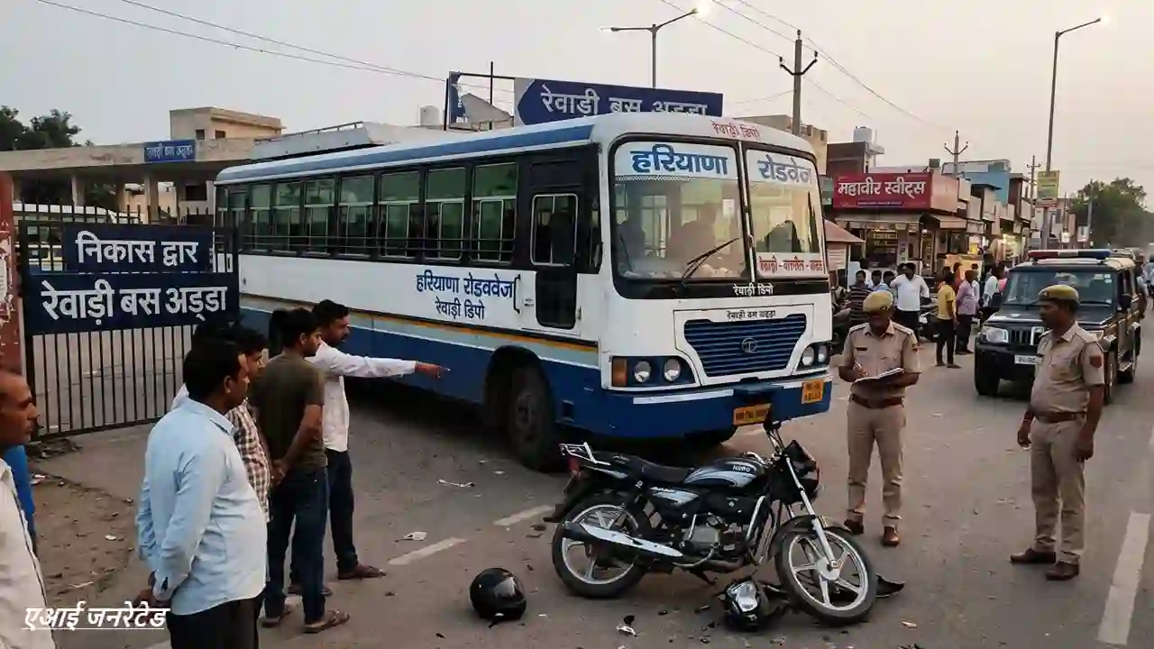Rewari Roadways Bus Accident
