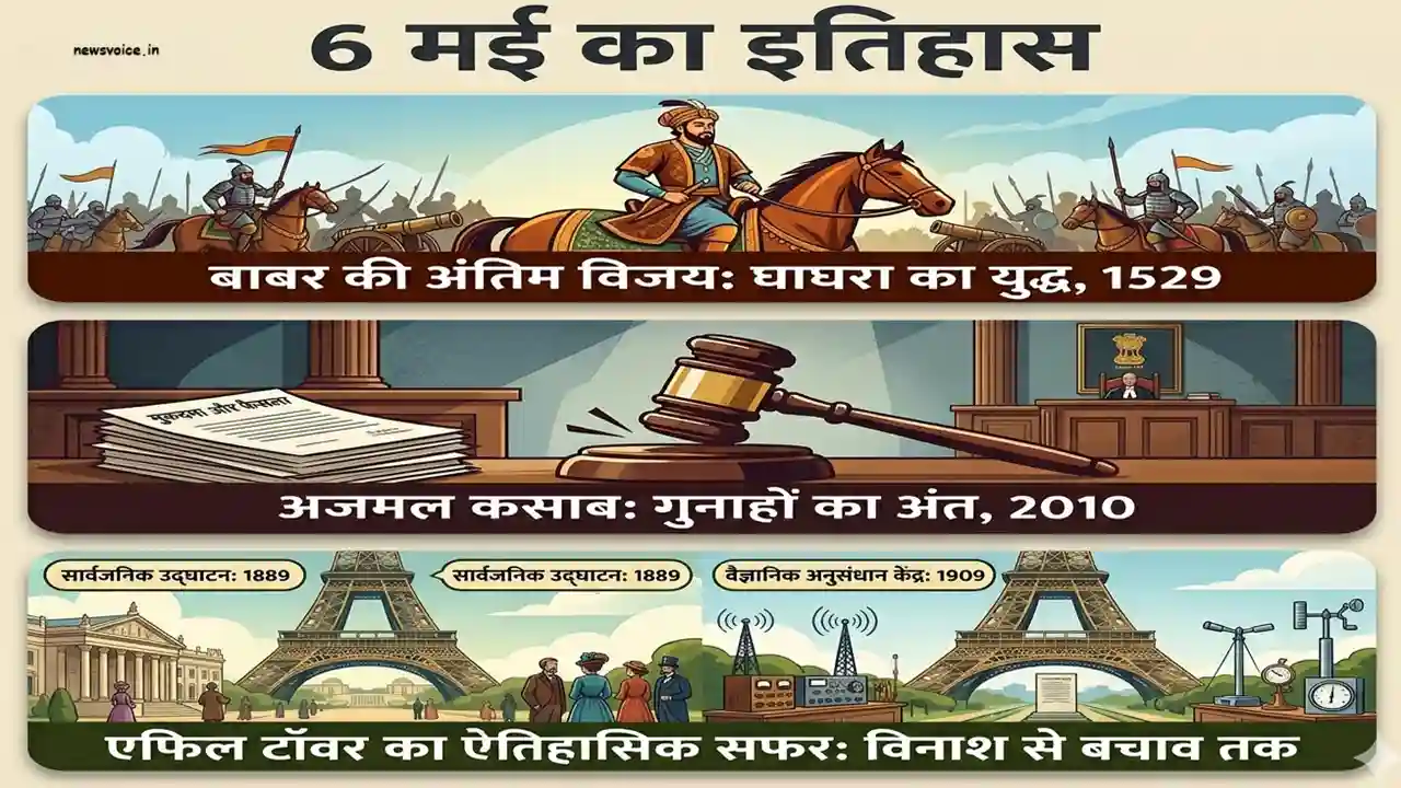 6 May ka itihas (एआई जनरेटेड)