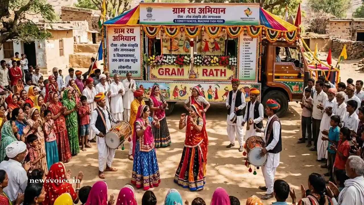 Dausa Gram Rath Abhiyan प्रतिकात्मक इमेज