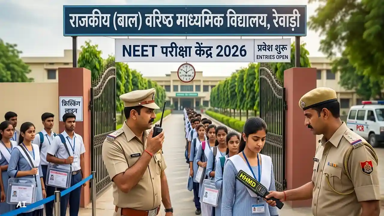 NEET Exam in Rewari (प्रतिकात्मक फोटो)